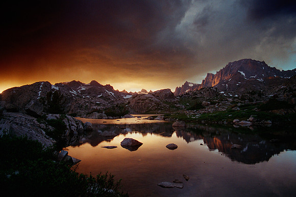 After The Sunset, Wind River Mountains, Wyoming