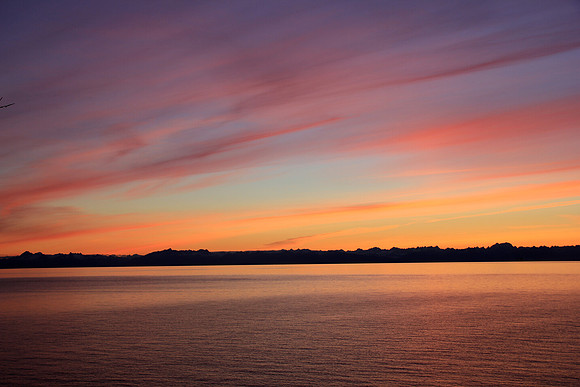 Captain Cook State Park Sunset, Nakiski Alaska