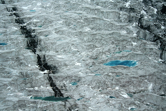 Glacial Pools, Ruth Glacier, Denali National Park, Alaska