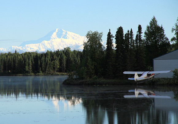 Denali from Kashwitna Lake, Alaska