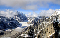 Glacier on Denali, Denali National Park, Alaska