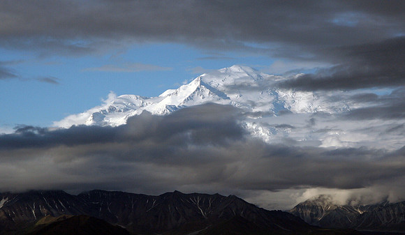Denali From Wonder Lake Campground, Denali National Park, Alaska