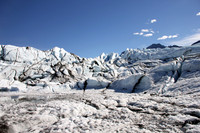 Mantanuska Glacier, jagged wall