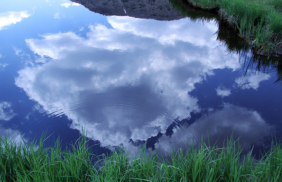 Cloud Reflection, Uinta Mountains, Utah